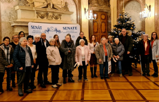 SeniorCetrum Humpolec: S klienty jsme navštívili Senát ČR